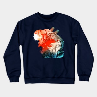 Red Horizon - Eva - Harnessing Chaos Crewneck Sweatshirt